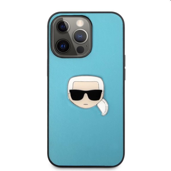 Karl Lagerfeld TPU Karl Head tok Apple iPhone 13 Pro számára, kék