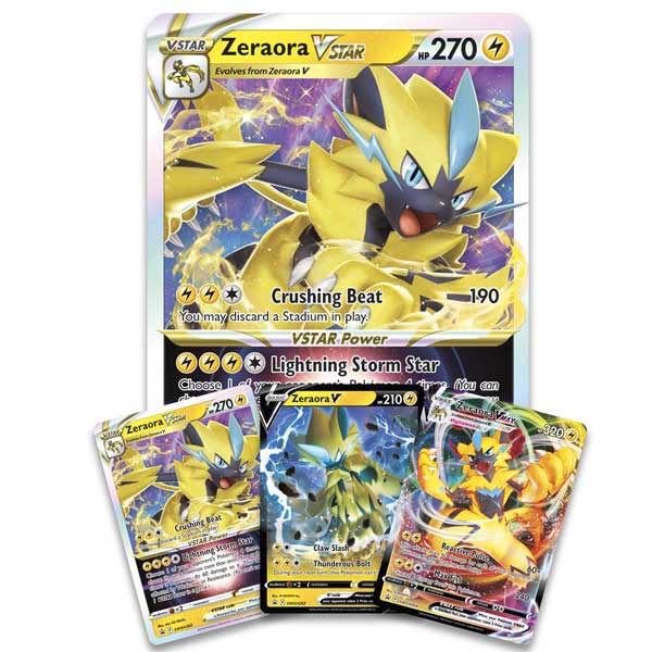 Kártyajáték Pokémon TCG: Zeraora VMAX & VSTAR Battle Box (Pokémon)