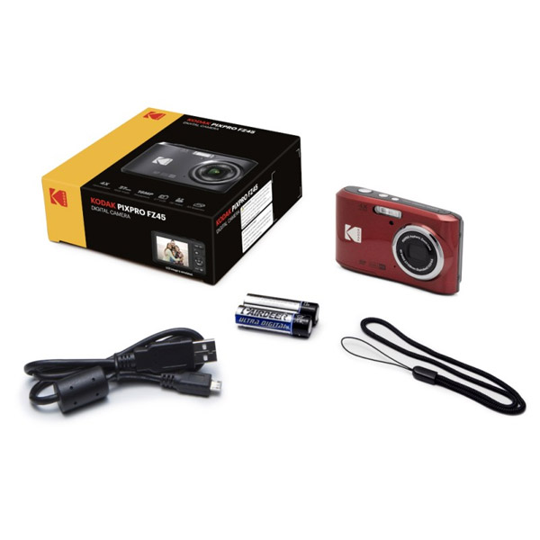 Kodak Friendly Zoom FZ45 Red Kodak Friendly Zoom FZ45 Red