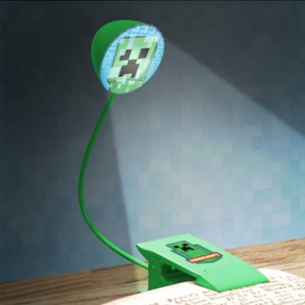 Lámpa Creeper Book Light (Minecraft)