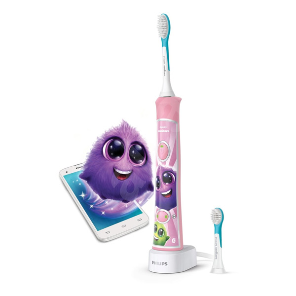 Philips Elektromos fogkefe gyerekeknek Sonicare rózsaszín