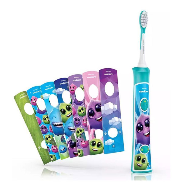 PHILIPS Elektromos fogkefe gyerekeknek Sonicare zöld PHILIPS Elektromos fogkefe gyerekeknek Sonicare zöld