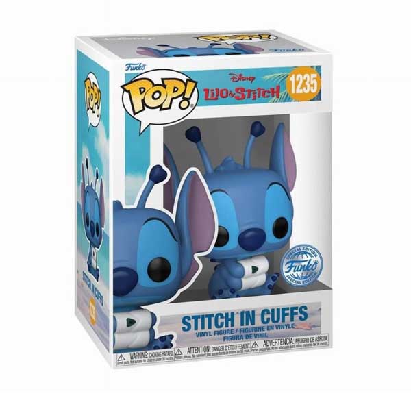 POP! Disney: Stitch in Cuffs (Lilo & Stitch) Speciális kiadás, figura