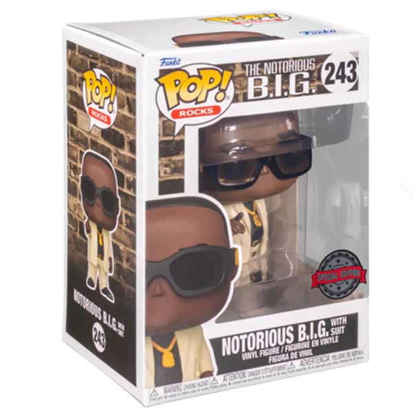 POP! Rocks: The Notorious B.I.G with Suit (The Notorious Big) Special Edition