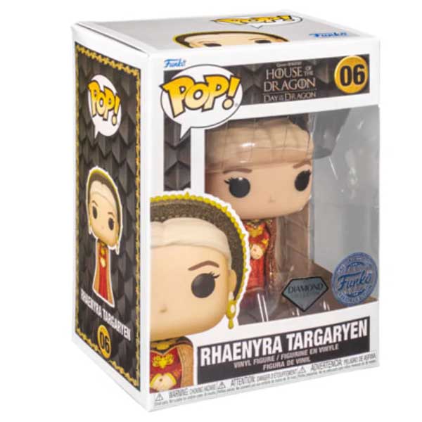 POP! TV: Rhaenyra Targaryen (House of the Dragon) Special Kiadás Diamond Kollekció figura