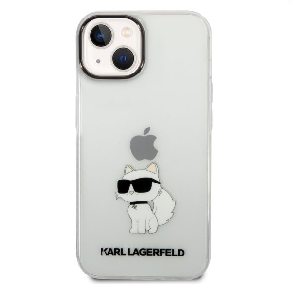 Tok Karl Lagerfeld IML Choupette NFT for Apple iPhone 14 Plus, átlátszó