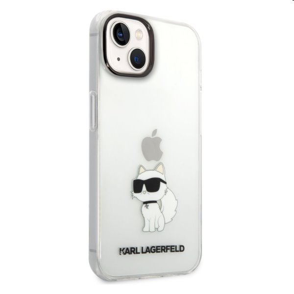 Tok Karl Lagerfeld IML Choupette NFT for Apple iPhone 14, átlátszó