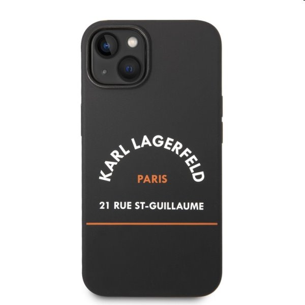Tok Karl Lagerfeld Rue St Guillaume for Apple iPhone 14, fekete