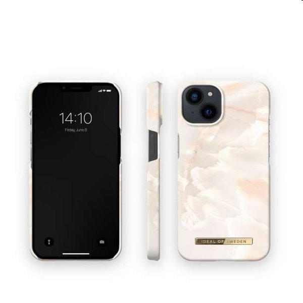 iDeal tok Fashion Case for Apple iPhone 14, rose pearl marble