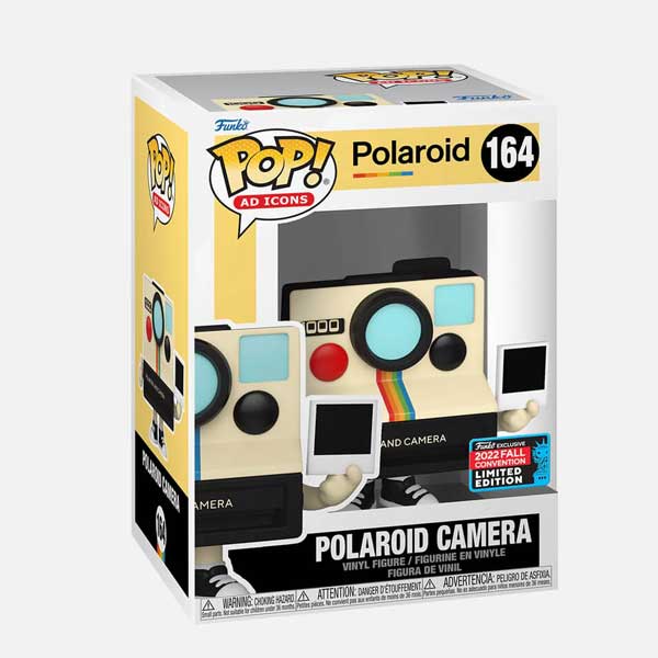 POP! Ad Icons: Polaroid Camera 2022 Fall Convention Limitált Kiadás figura