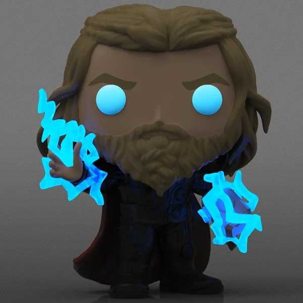 POP! Avengers Endgame: Thor (Marvel) Special Kiadás (Világít a sötétben) figura