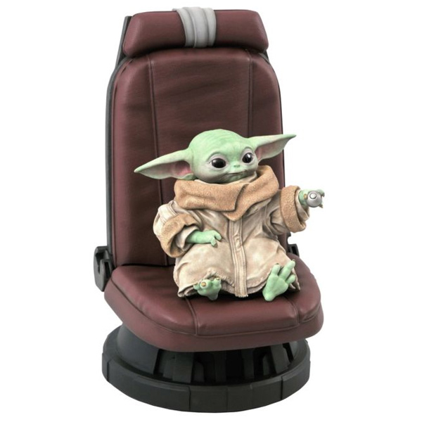 Szobor Child in szék (Star Wars: The Mandalorian)