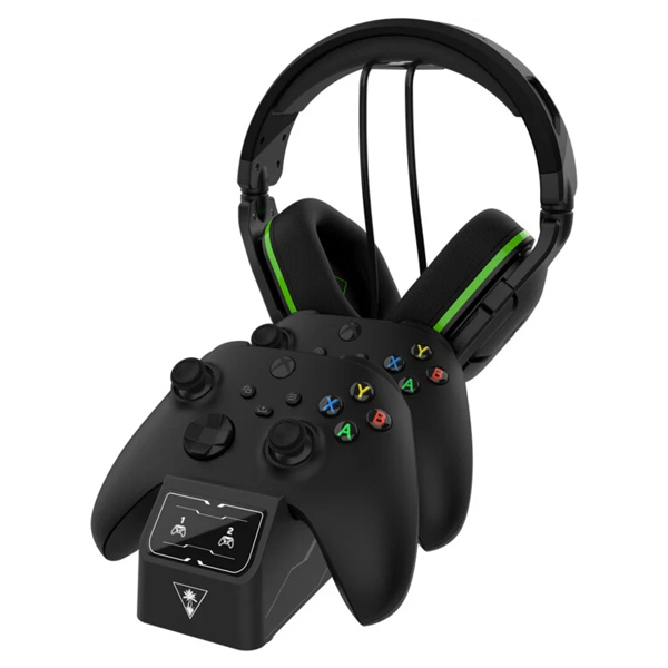 Turtle Beach Fuel Dual Vezérlő töltőállomás és fejhallgatóállvány Xbox számára, fekete Turtle Beach Fuel Dual Vezérlő töltőállomás és fejhallgatóállvány Xbox számára, fekete