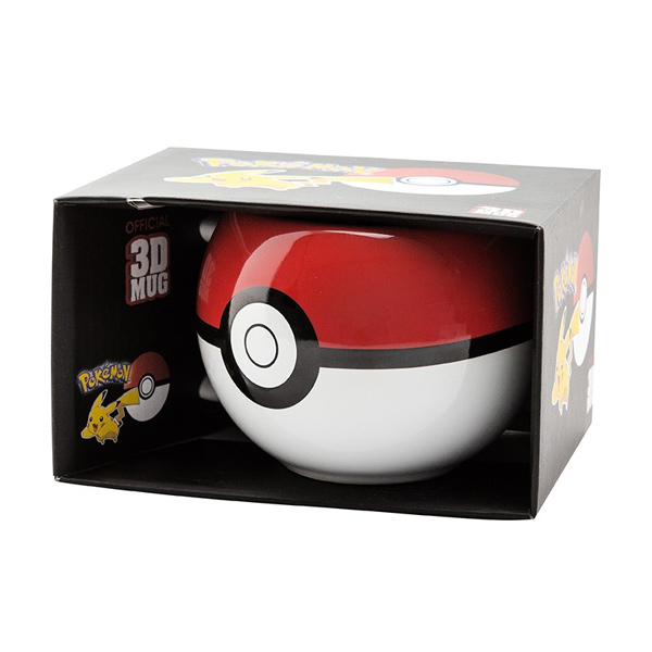 3D Bögre Pokeball (Pokémon) 400 ml