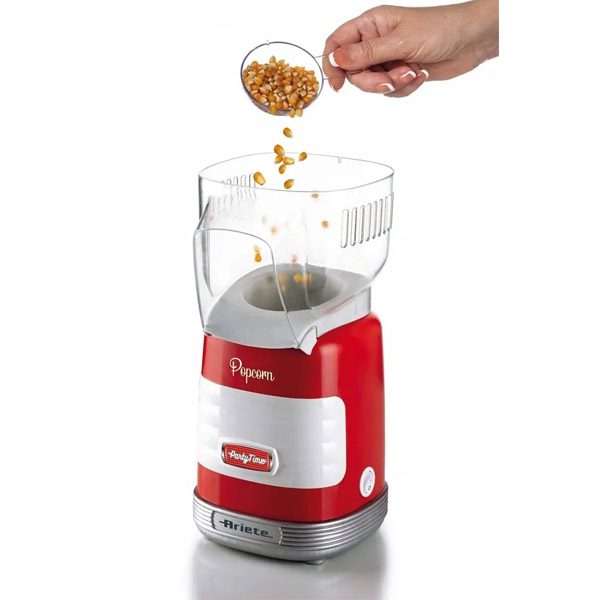 Ariete Party Time Pop Corn 2956, piros