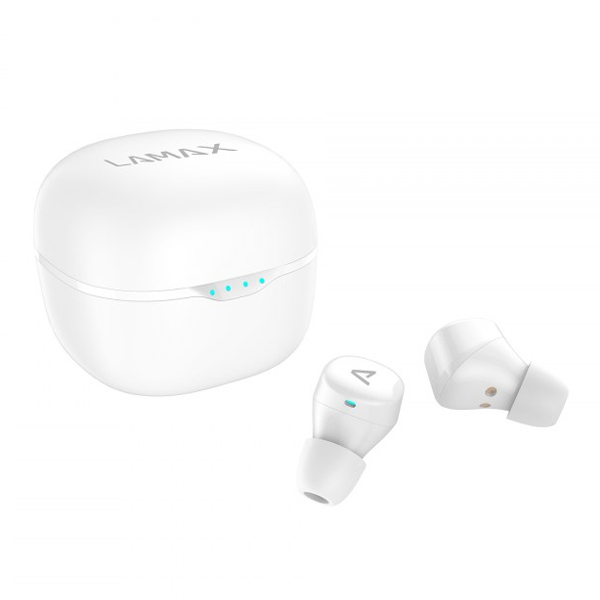 Vezeték nélküli fülhallgató Lamax Dots2 Touch, fehér