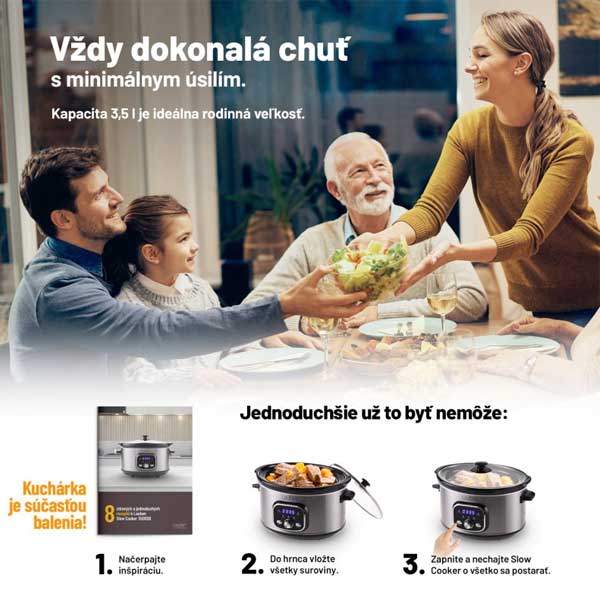 Lauben Multi Cooker 3500SB, többfunkciós edény Lauben Multi Cooker 3500SB, többfunkciós edény