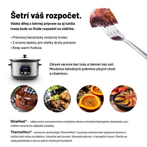 Lauben Multi Cooker 3500SB, többfunkciós edény Lauben Multi Cooker 3500SB, többfunkciós edény