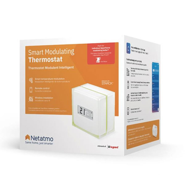 Netatmo Smart Thermostat, fehér