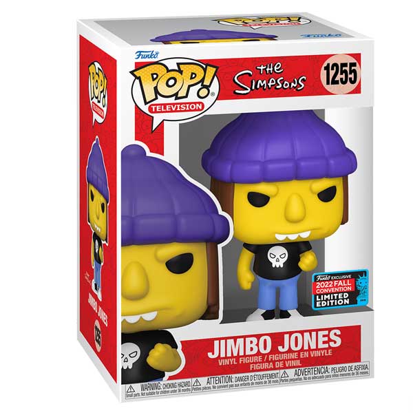 POP! TV: Jimbo Jones (The Simpsons) 2022 Fall Convention Limitált
