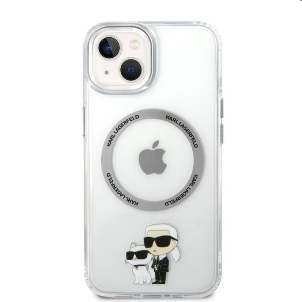 Tok Karl Lagerfeld MagSafe IML Karl and Choupette NFT for Apple iPhone 14, átlátszó Tok Karl Lagerfeld MagSafe IML Karl and Choupette NFT for Apple iPhone 14, átlátszó