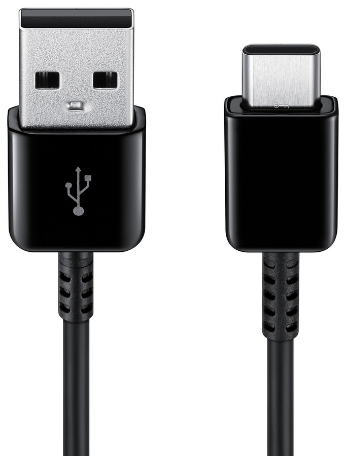 Samsung adatkábel USB-A / USB-C 2db a csomagban (1.5m), Fekete