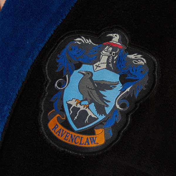 Köntös Bathrobe Ravenclaw Fleece Black Blue (Harry Potter)