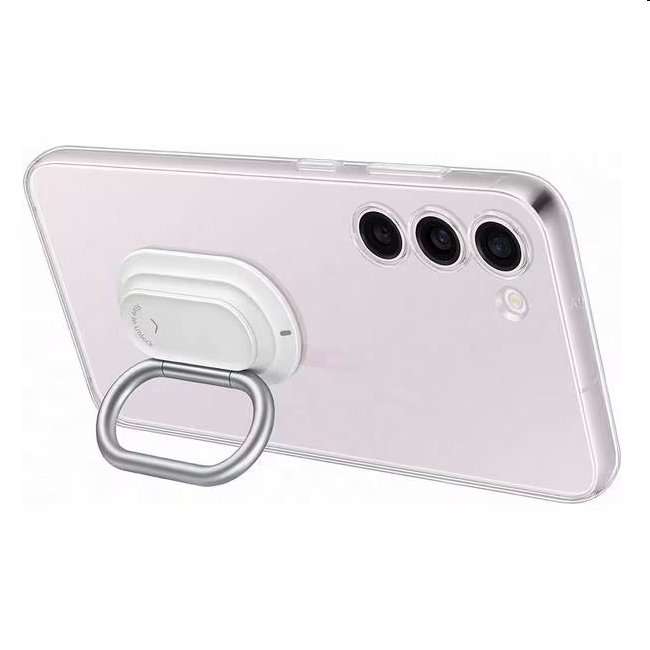 Clear Gadget tok Samsung Galaxy S23 Plus számára, transparent (levehető fogantyúval)