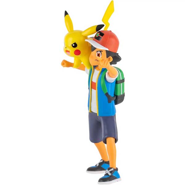 Figura Battle Feature Ash & Pikachu (Pokemon)