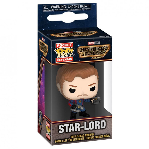 Funko POP! Kulcstartó Star-Lord Guardians of The Galaxy (Marvel)