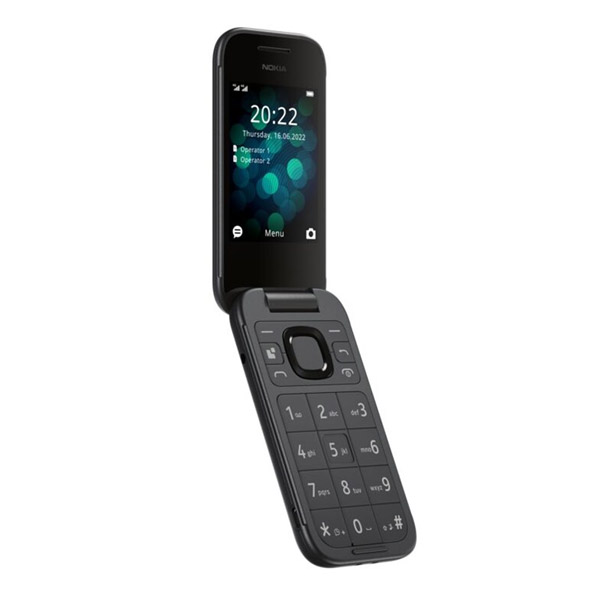 Nokia 2660 Flip Dual SIM, fekete