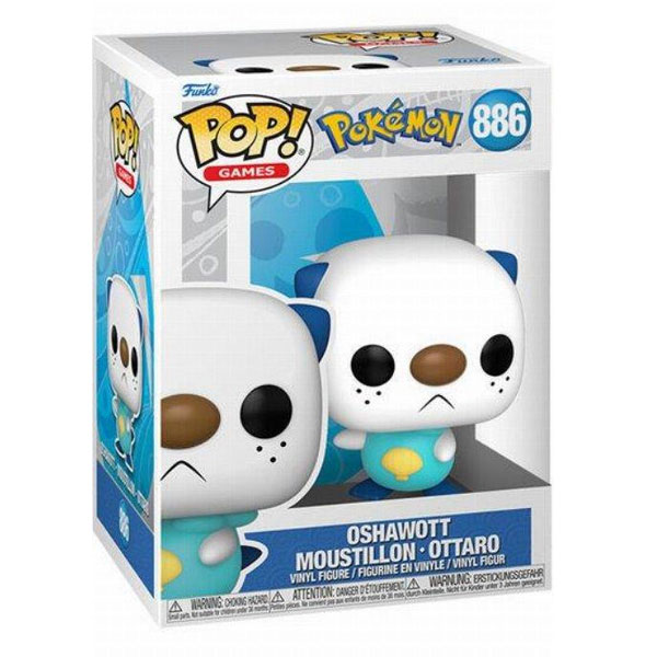 POP! Games: Oshawott Moustillon Ottaro (Pokémon)