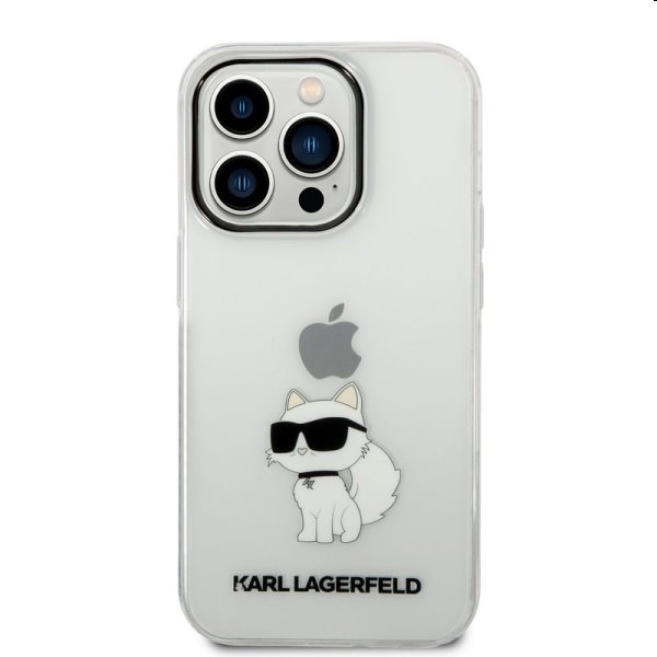 Tok Karl Lagerfeld IML Choupette NFT for Apple iPhone 14 Pro, átlátszó