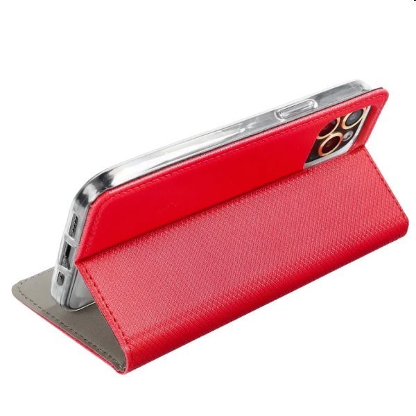 Tok Smart Case Book for Samsung Galaxy S23 Plus, piros Tok Smart Case Book for Samsung Galaxy S23 Plus, piros
