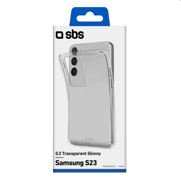SBS Tok Skinny for Samsung Galaxy S23, átlátszó