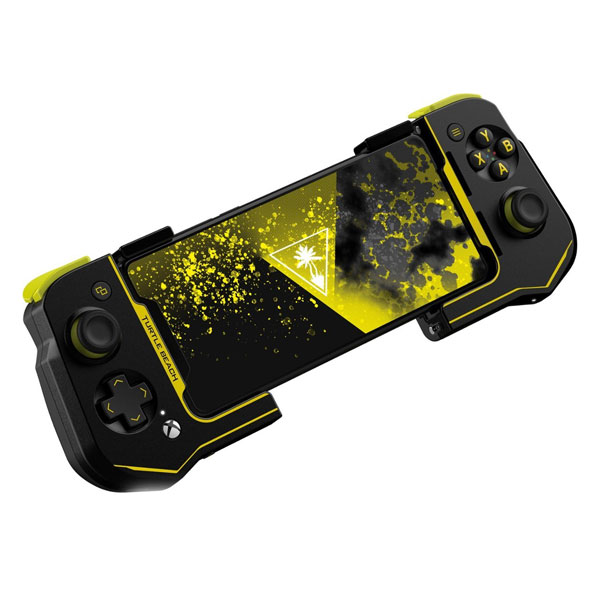 Turtle Beach Atom Vezérlő, játékvezérlő Android számára, Bluetooth, sárga/fekete