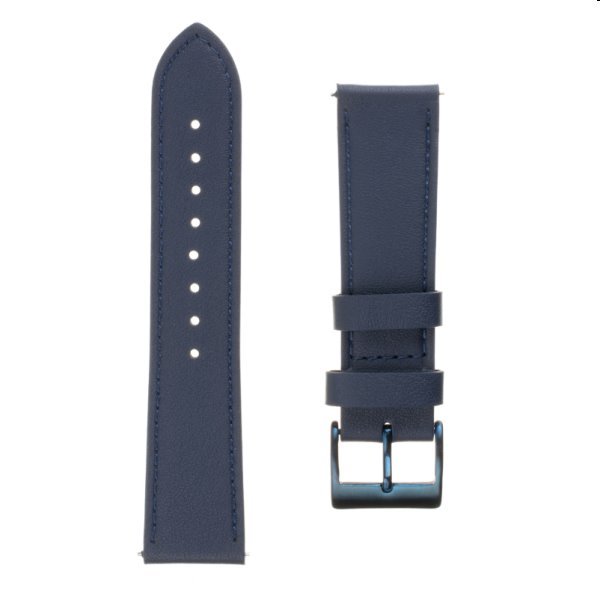 FIXED bőrszíj Quick Release 20 mm szélességgel for smartwatch, kék FIXED bőrszíj Quick Release 20 mm szélességgel for smartwatch, kék