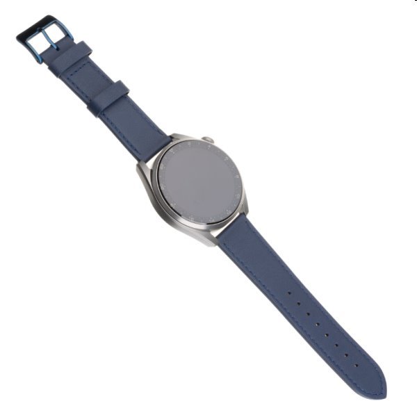 FIXED bőrszíj Quick Release 20 mm szélességgel for smartwatch, kék FIXED bőrszíj Quick Release 20 mm szélességgel for smartwatch, kék