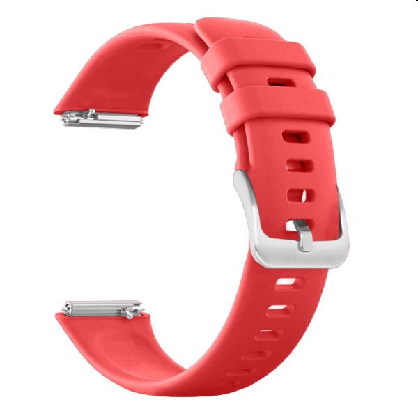 FIXED szilikonszíj for Huawei Band 7, piros