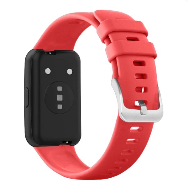 FIXED szilikonszíj for Huawei Band 7, piros