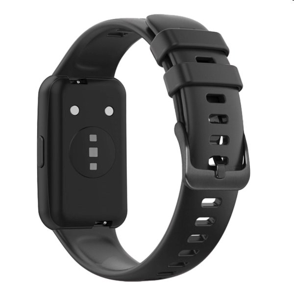 FIXED szilikonszíj for Huawei Band 7, fekete