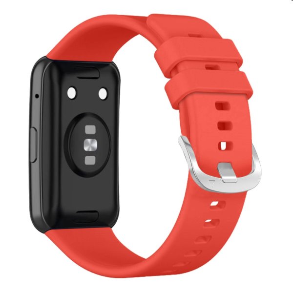 FIXED szilikonszíj for Huawei Watch FIT, piros FIXED szilikonszíj for Huawei Watch FIT, piros