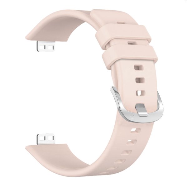 FIXED szilikonszíj for Huawei Watch FIT, rózsaszín