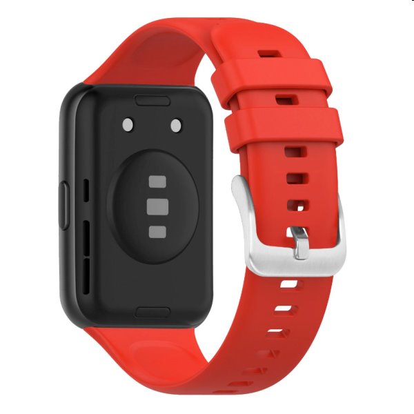 FIXED szilikonszíj for Huawei Watch FIT2, piros FIXED szilikonszíj for Huawei Watch FIT2, piros