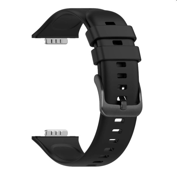 FIXED szilikonszíj for Huawei Watch FIT2, fekete