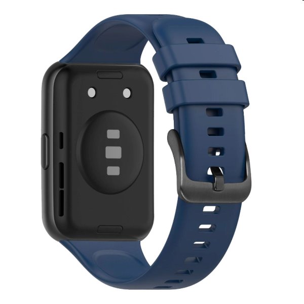 FIXED szilikonszíj for Huawei Watch FIT2, kék FIXED szilikonszíj for Huawei Watch FIT2, kék