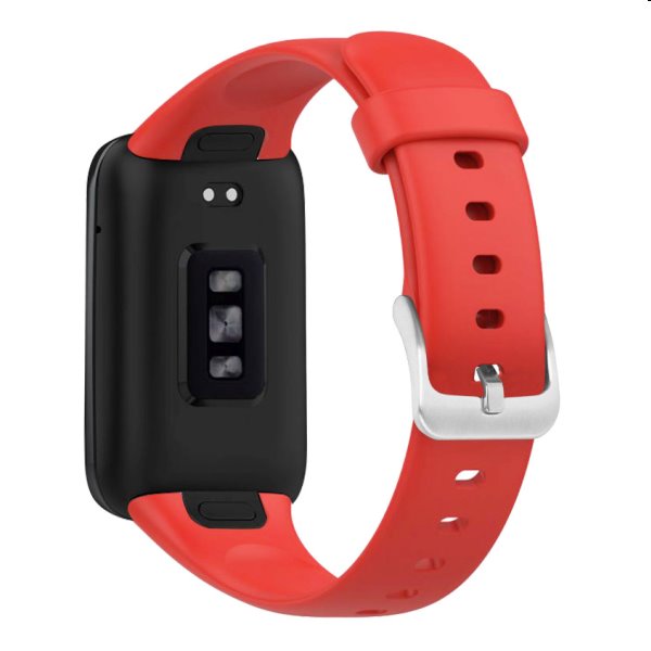 FIXED szilikonszíj for Xiaomi Mi Smart Band 7 Pro, piros