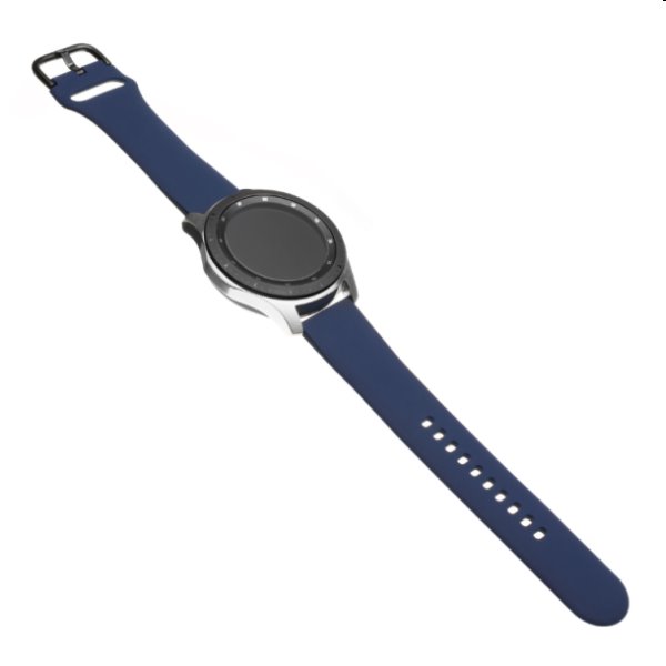 FIXED szilikonszíj Quick Release 22 mm szélességgel for smartwatch, kék