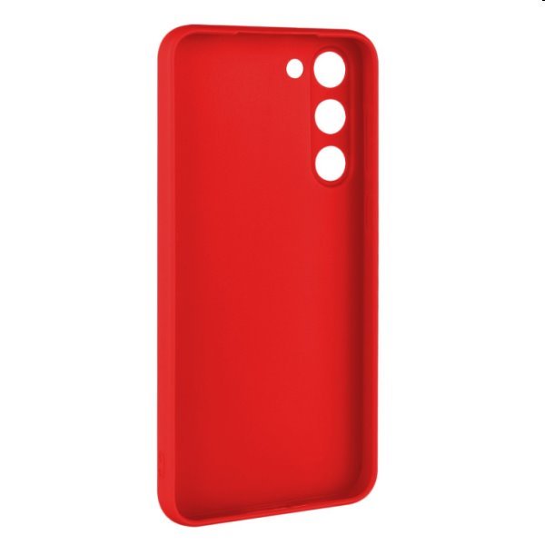 FIXED Story Gumírozott hatlapi tok for Samsung Galaxy S23 Plus, piros
