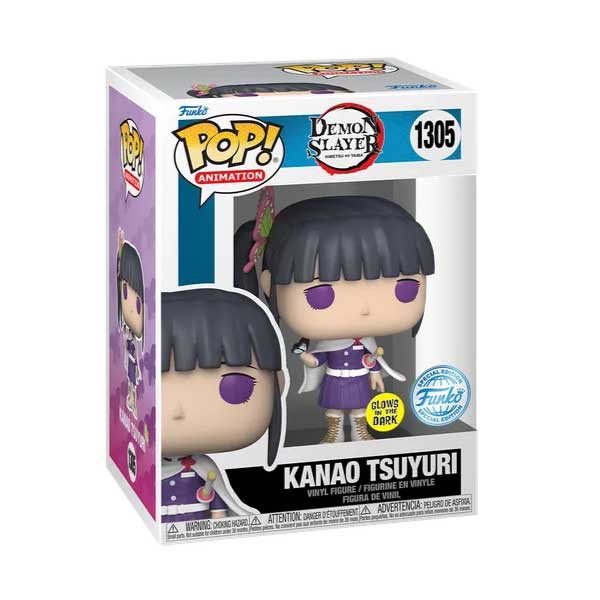 POP! Animation: Kanao Tsuyuri (Demon Slayer) Special Kiadás (Világít a sötétben) figura